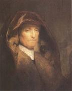 Portrait of the Artist's Mother (mk25) Rembrandt